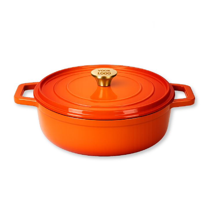 Braadpan in eigen kleur