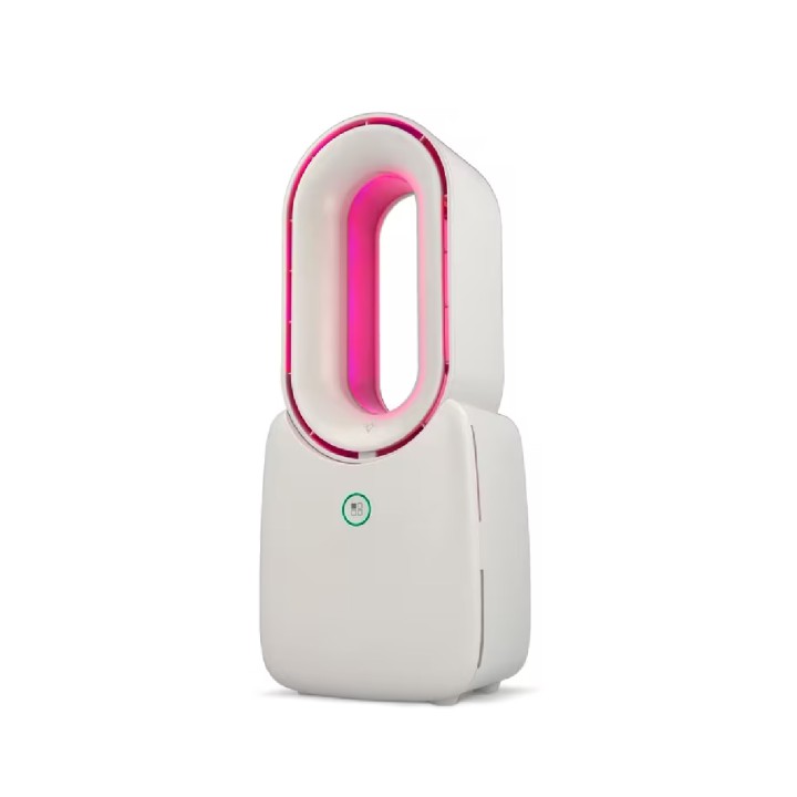 Bladloze ventilator met LED