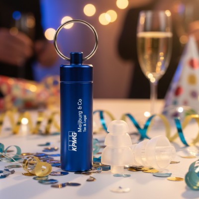 KPMG: Festival oordopjes in en kokertje