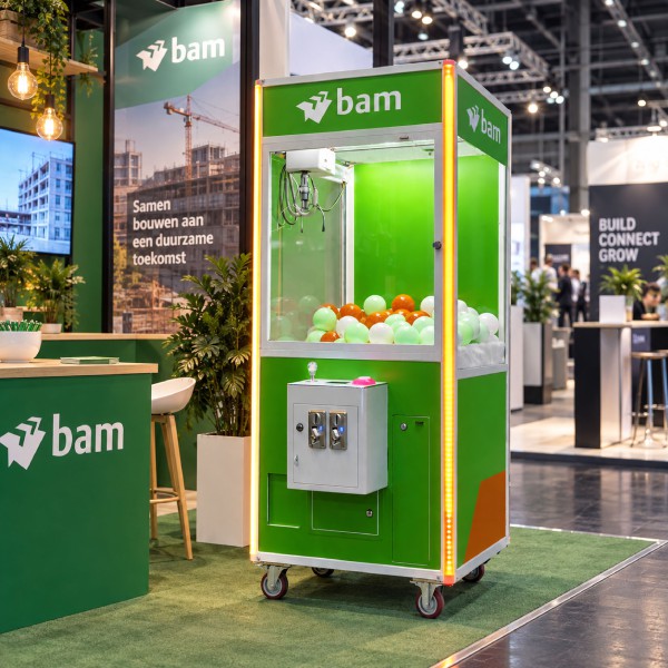Grijpmachine huren voor bedrijven en events