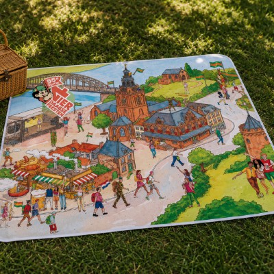 Vierdaagsefeesten: Picknickkleden op maat