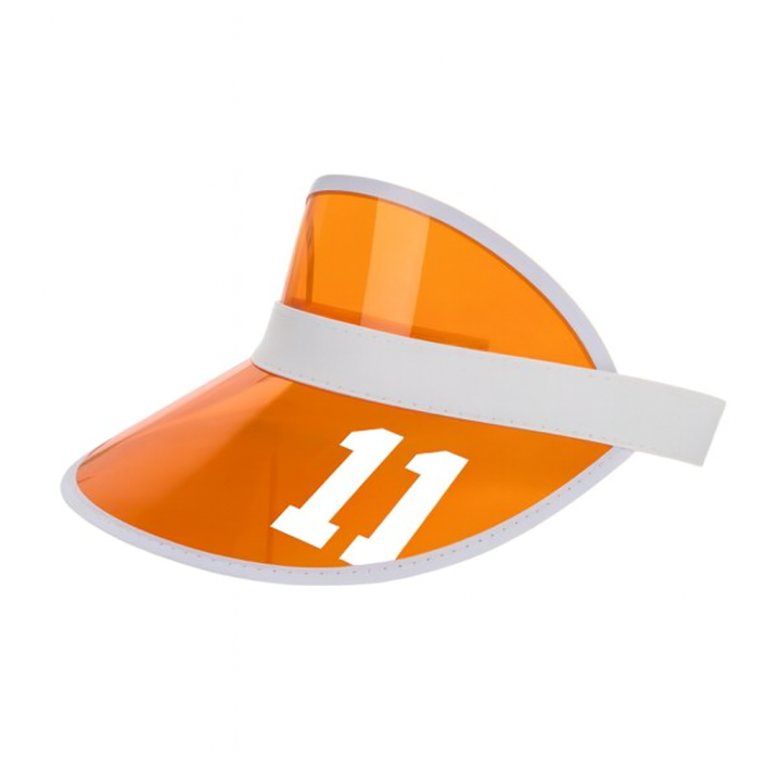 Retro zonnekleppen met logo