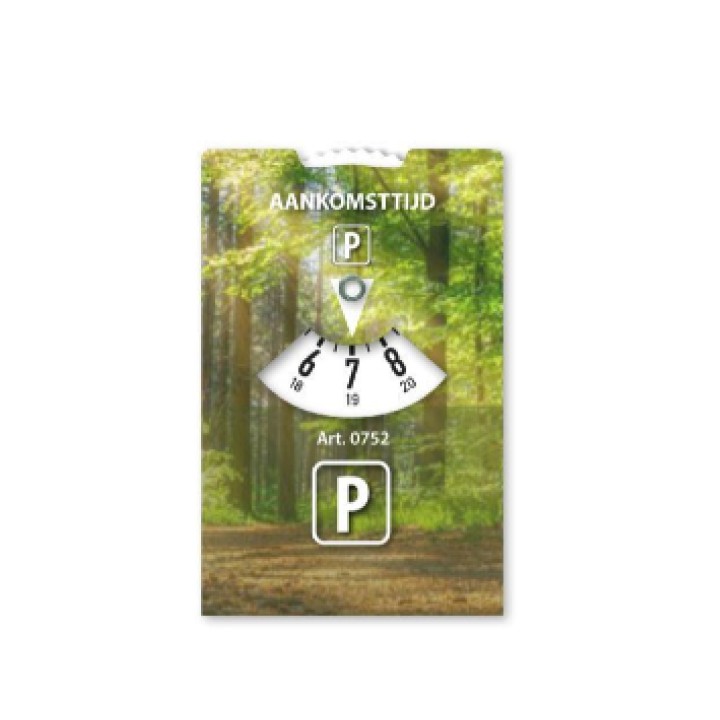 Unieke parkeerschijven