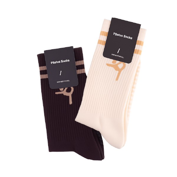 Pilatessokken met logo