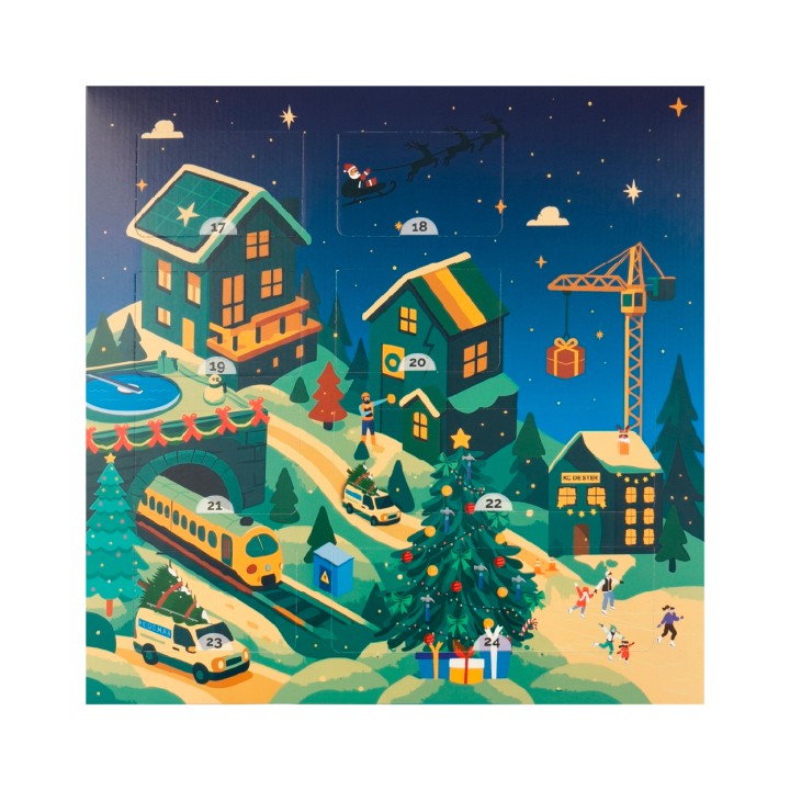 Custom made adventskalenders