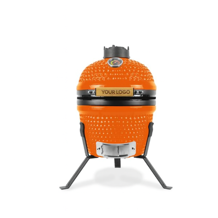 Gepersonaliseerde Kamado BBQ met logo