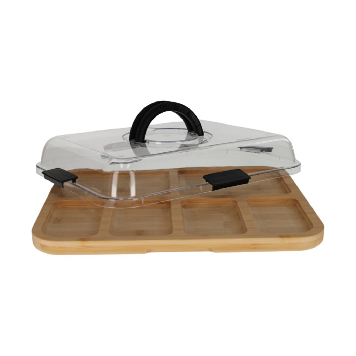 Snackbox serveerplank van bamboe
