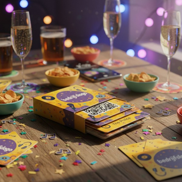 Volledig gepersonaliseerd QR muziekspel